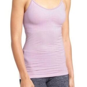 Athleta Lavender Cami Tank Top With Padded Support NWOT